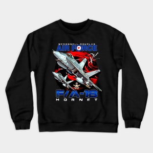 RAAF Australian Air Force FA18 Hornet Fighterjet Crewneck Sweatshirt